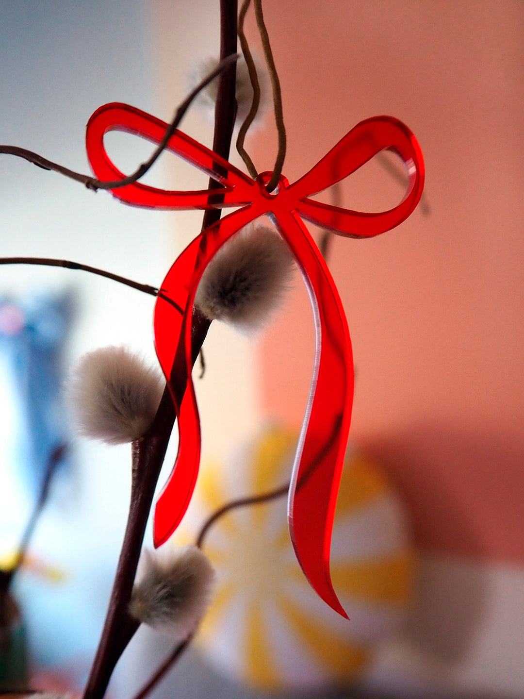 Acryl-Anhänger - Schleife