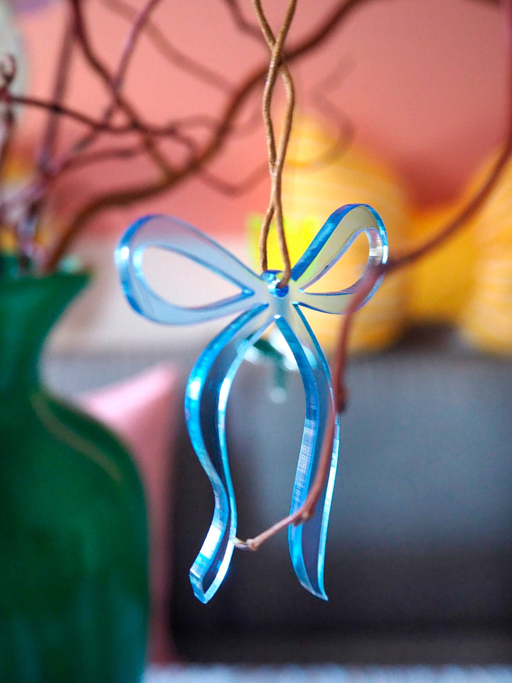 Acryl-Anhänger - Schleife