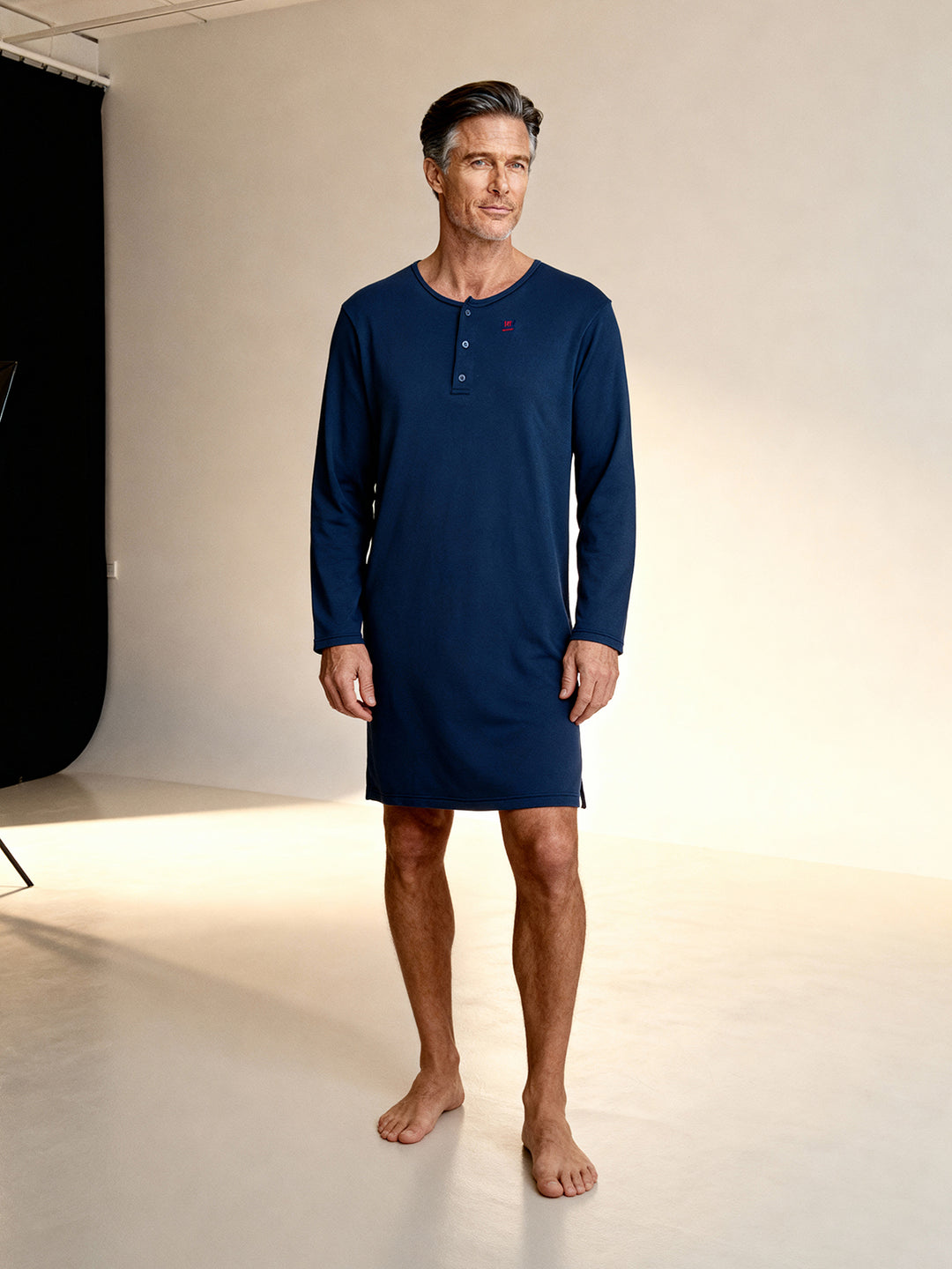 Thermo Nachthemd - unifarben