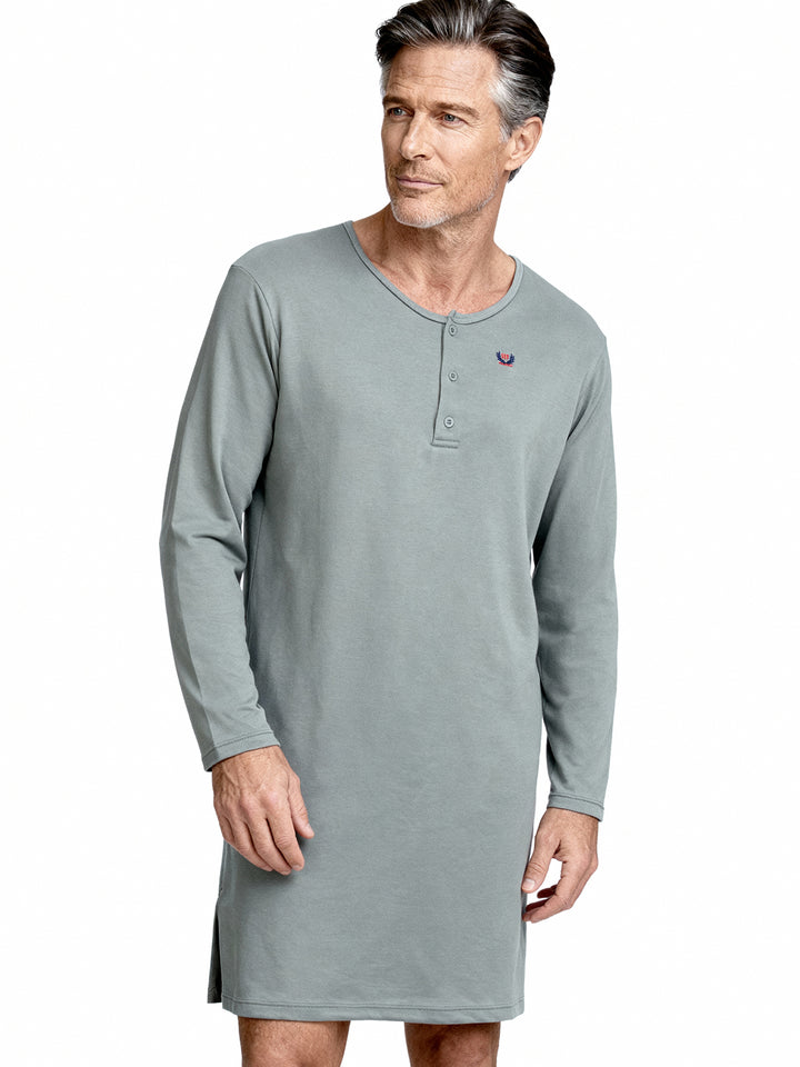 Thermo Nachthemd - unifarben