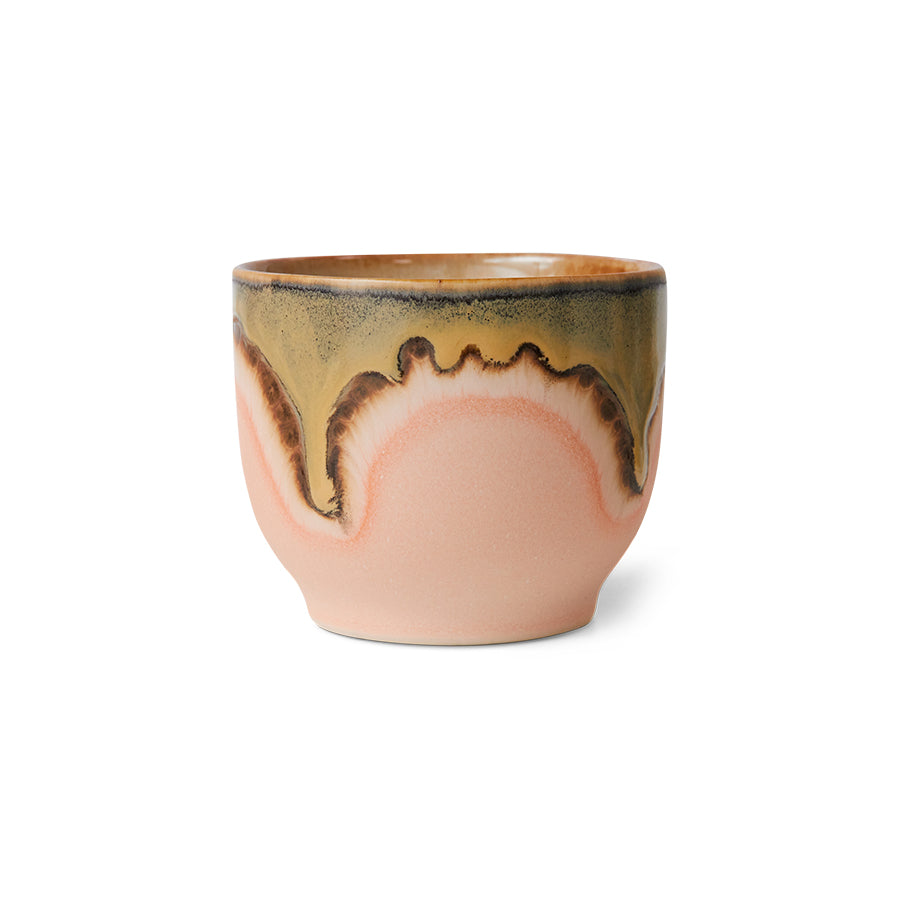 70s ceramics: Kaffeetassen Lagoon