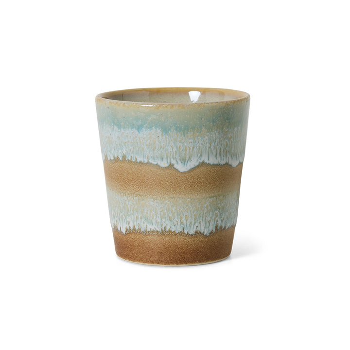 70s ceramics: Kaffeetassen Pop Art