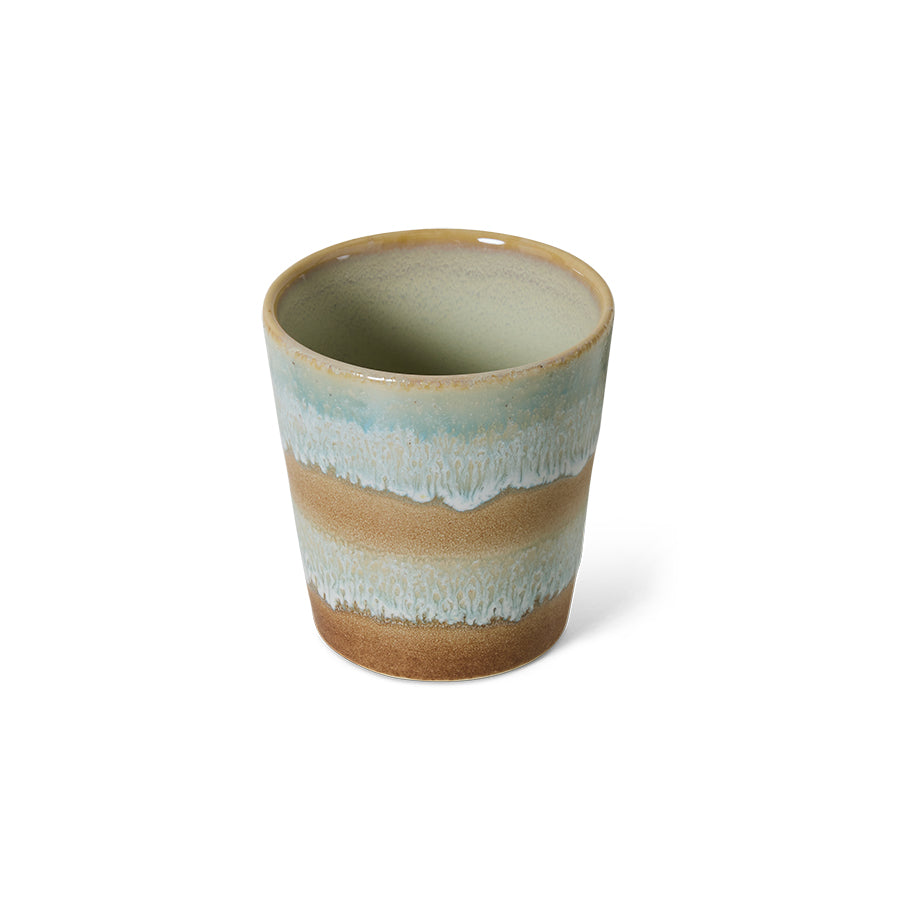 70s ceramics: Kaffeetassen Pop Art