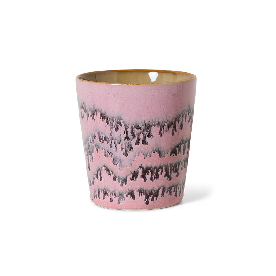 70s ceramics: Kaffeetassen Pop Art