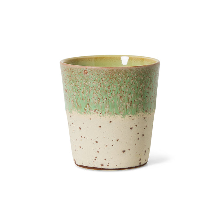 70s ceramics: Kaffeetassen Pop Art