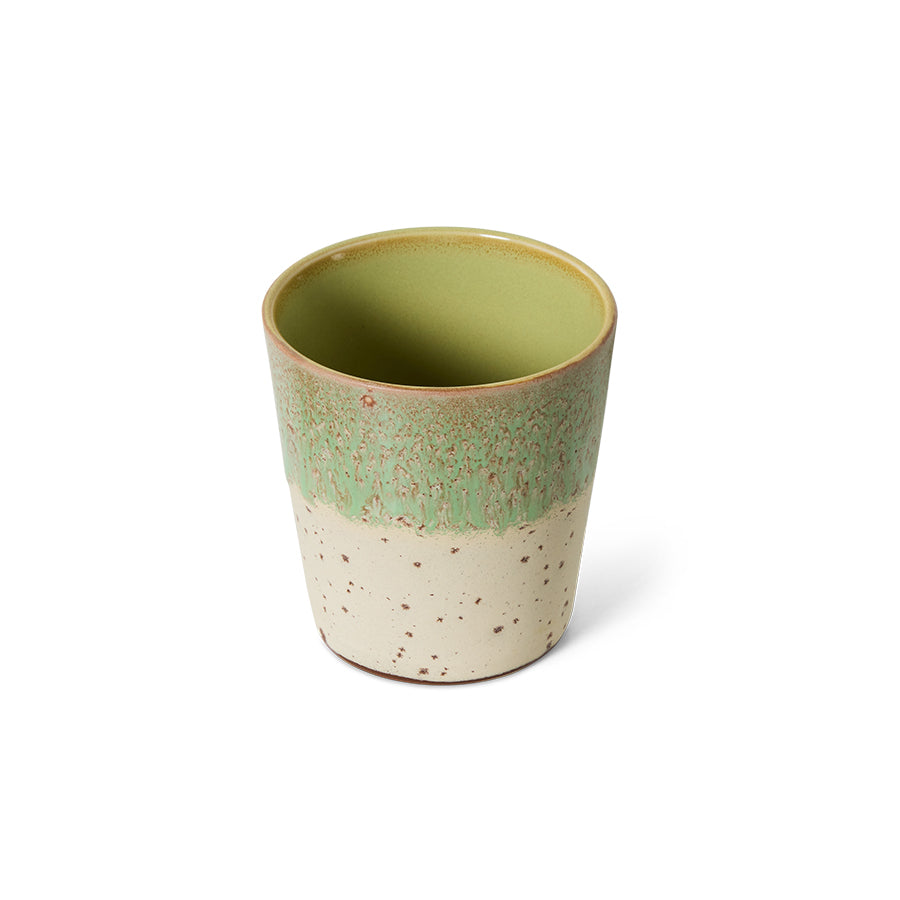 70s ceramics: Kaffeetassen Pop Art