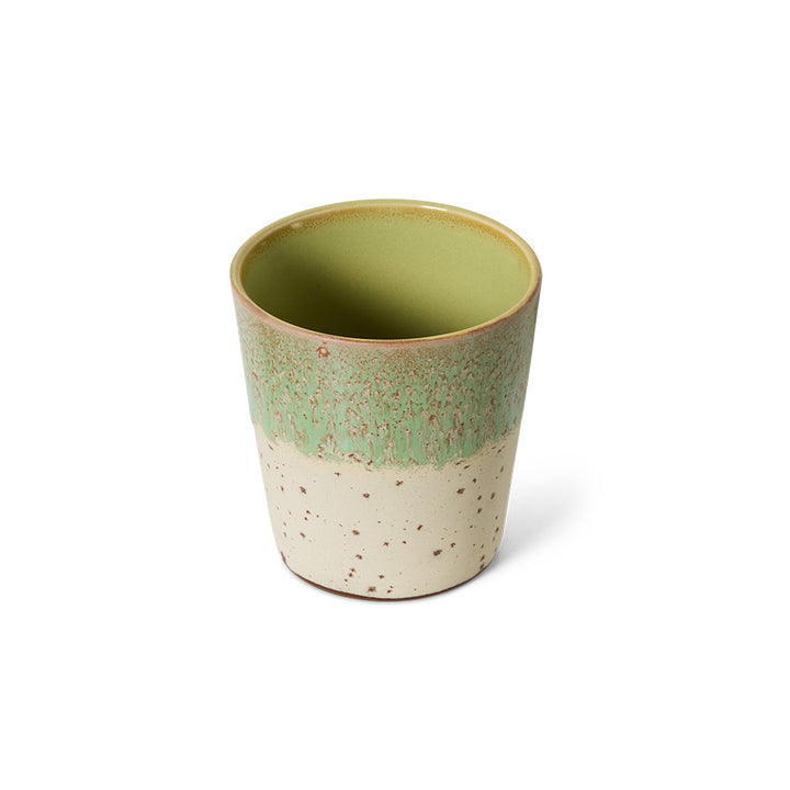 70s ceramics: Kaffeetassen Pop Art