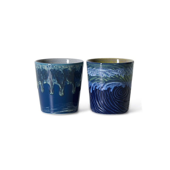 70s ceramics: Van Gogh Kaffeetasse starry night