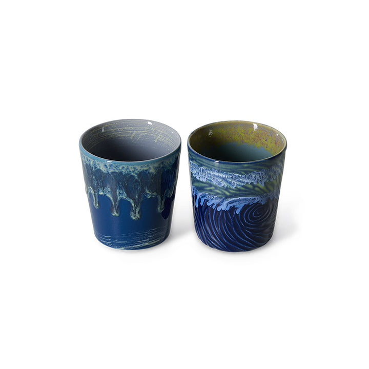 70s ceramics: Van Gogh Kaffeetasse starry night