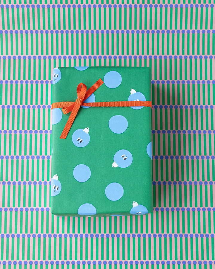 Geschenkpapier Ole-Weihnachtskugeln