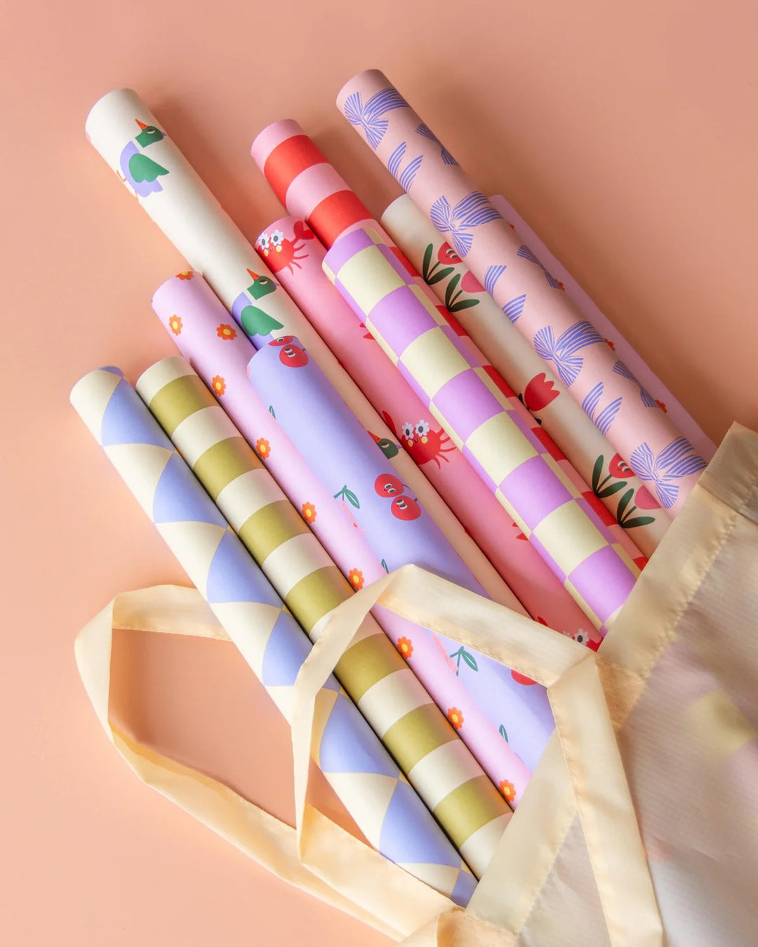 Geschenkpapier Ole-große Schleife