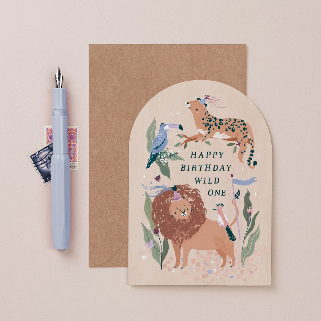 Klappkarte Wild One Birthday Card