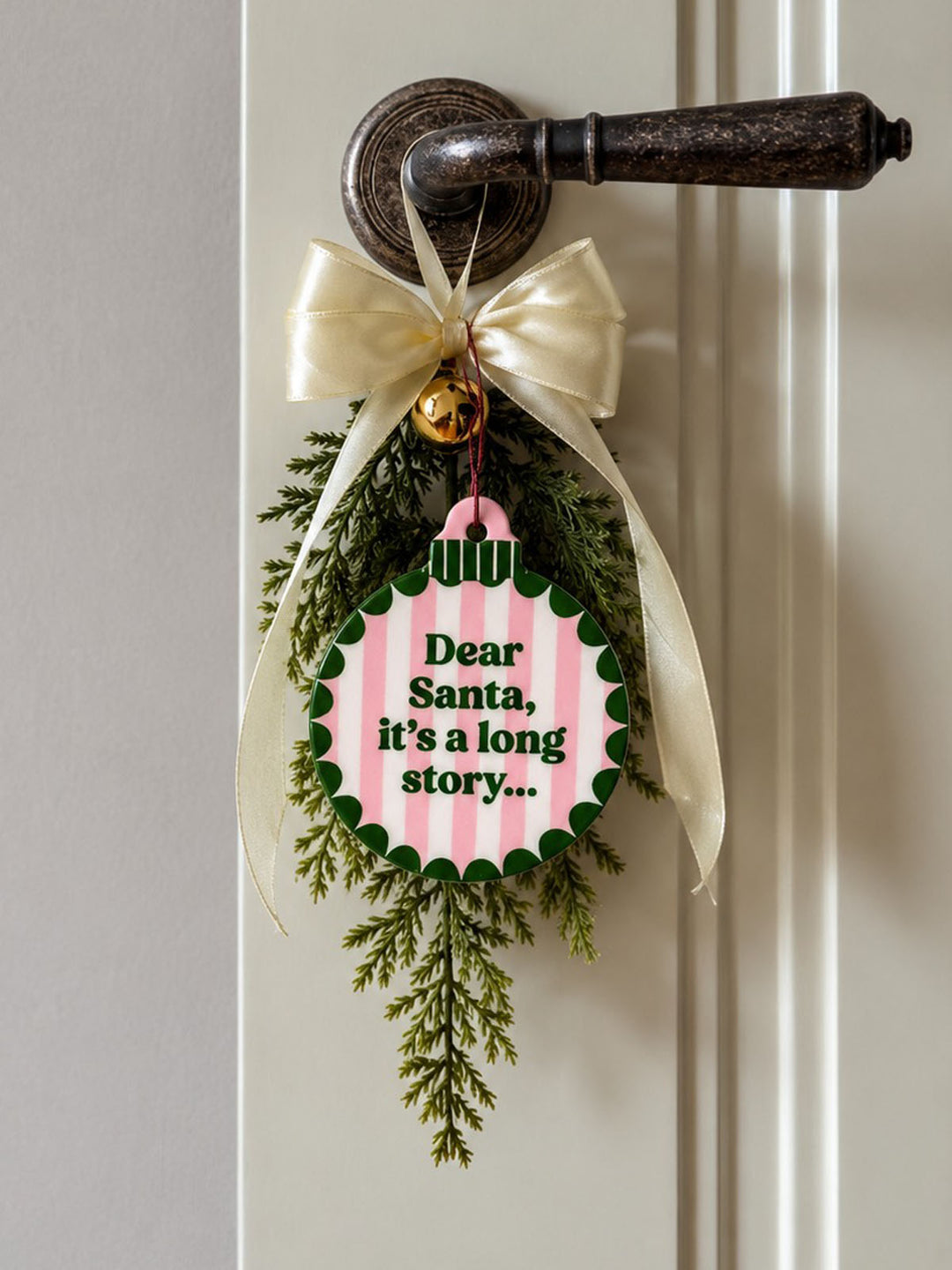 Anhänger Weihnachtskugel Santa it&