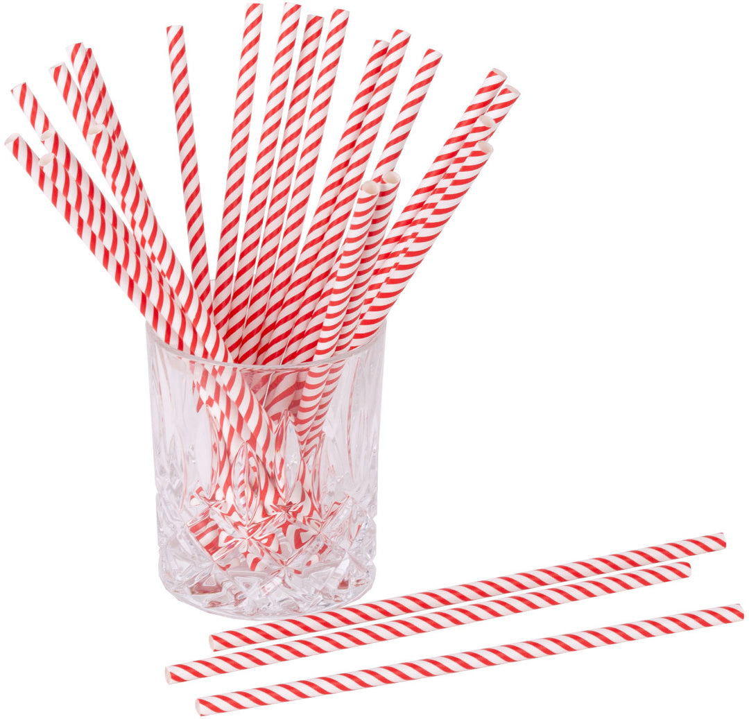 Paper straws Stripe 25 pcs.