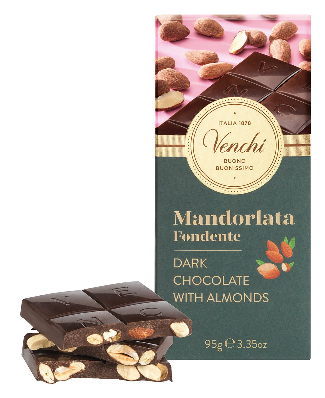 Venchi Dark Almond Bar