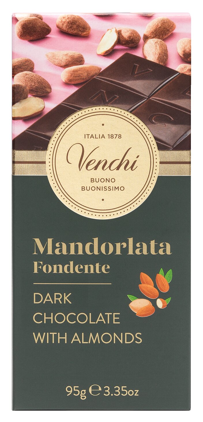 Venchi Dark Almond Bar