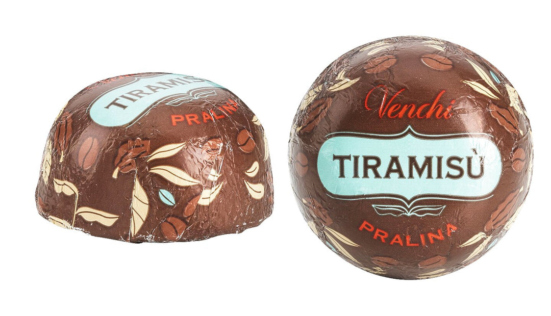 Venchi Tiramisù Praline – Schichtpraline mit Kaffeeschokolade, Mascarpone und Zartbitter