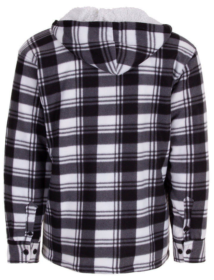 Thermal jacket hoodie - lumberjack checkered