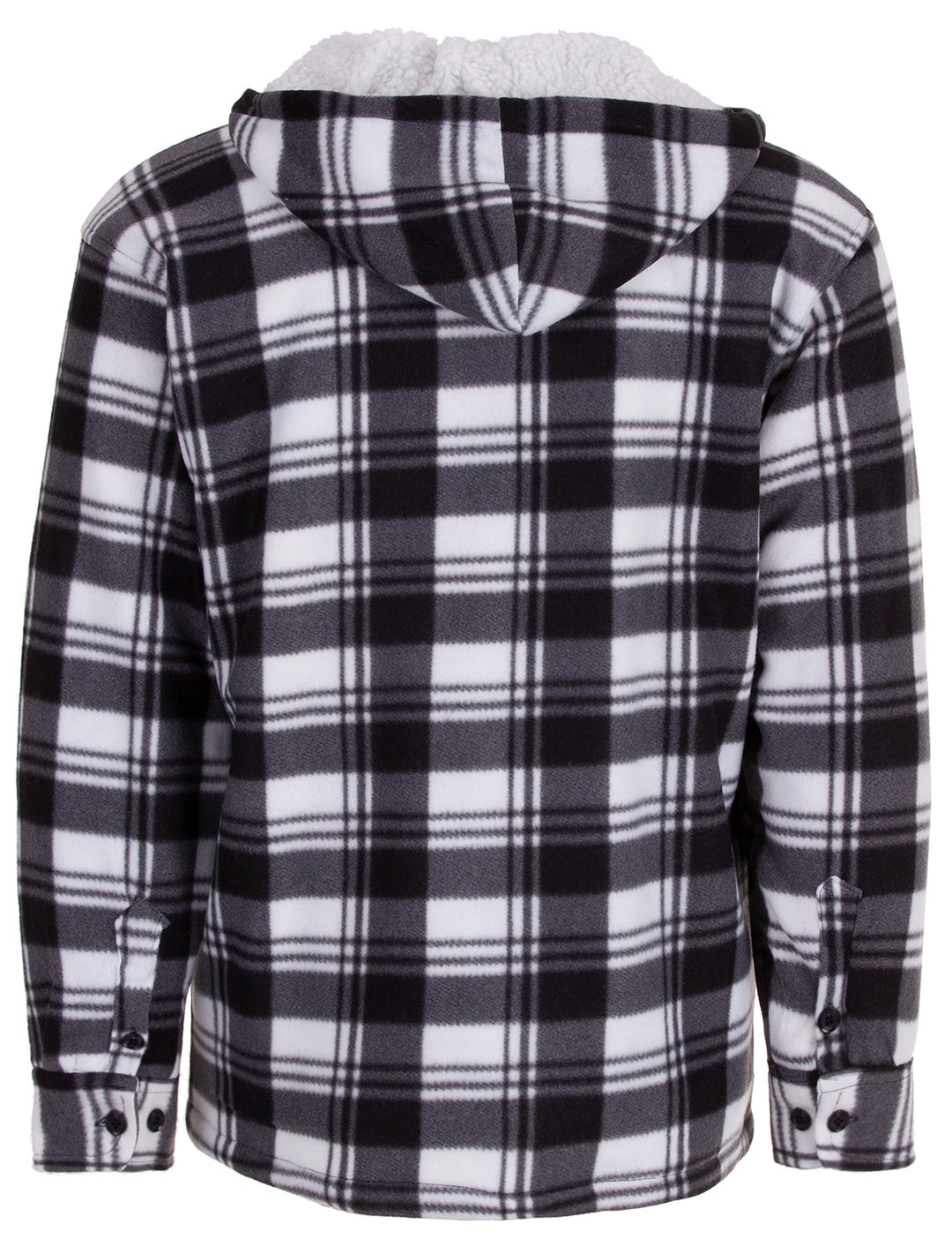 Thermojacke Hoodie - Holzfäller kariert