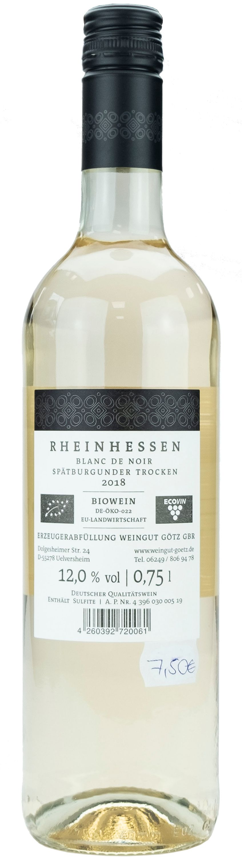 Blanc de Noir Spätburgunder 2019
